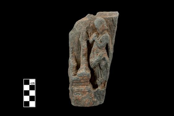 Image of Buddha and devotee