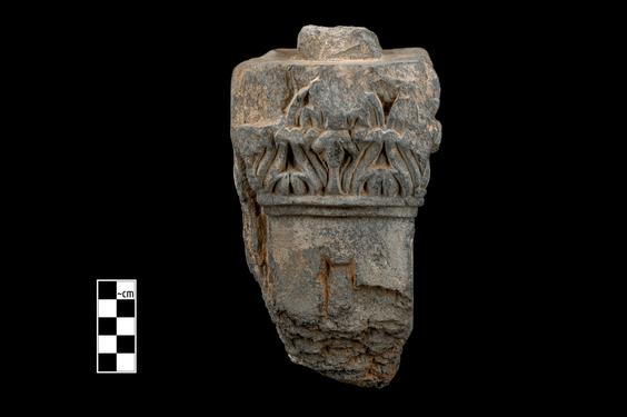 Image of Corner pilaster of the Gandharan-Corinthian type