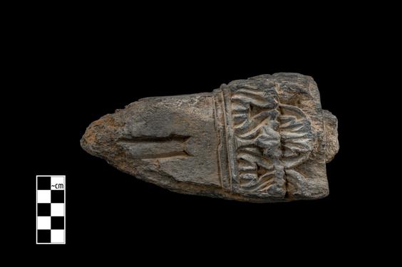 Image of Corner pilaster of the Gandharan-Corinthian type