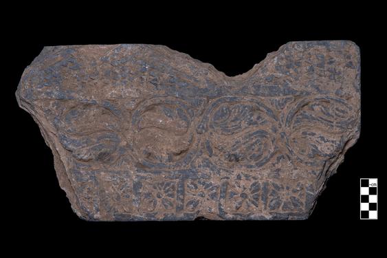 Image of Rosettes, vine scroll, festoon