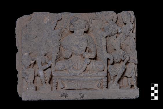 Image of Bodhisattva in Tuṣita Heaven