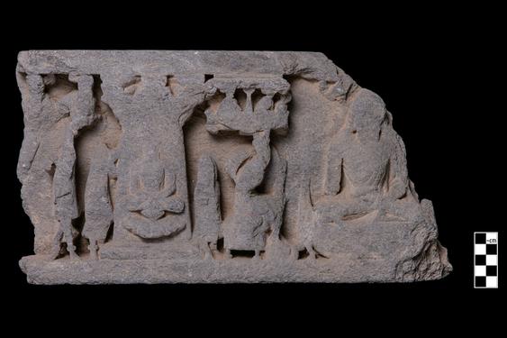 Image of Last Existence: Bodhisattva in Tuṣita Heaven, Unidentified scene