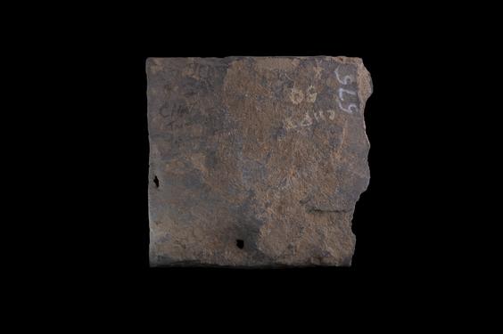 Image of Buddha and devotees; male figures