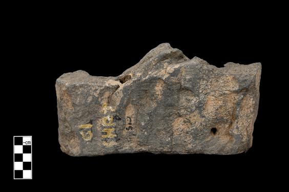 Image of Buddha and devotees