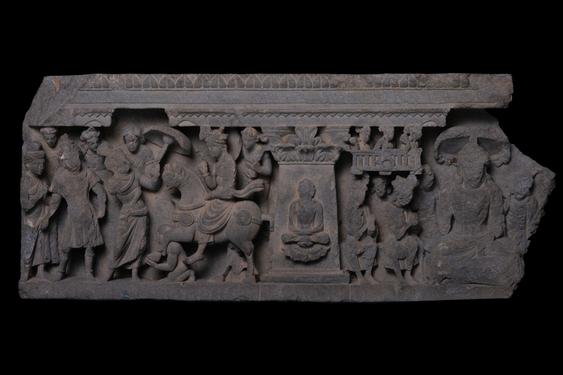 Image of Last Existence: Bodhisattva in Tuṣita Heaven; The Great Departure