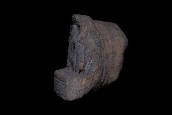 Image of Buddha and devotees