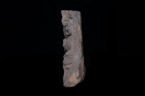 Image of Buddha and devotees