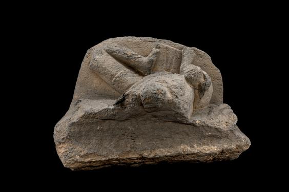 Image of Winged male figure