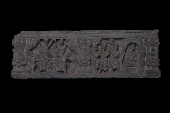 Image of Last Existence: Visit of Indra; the Buddha’s Death