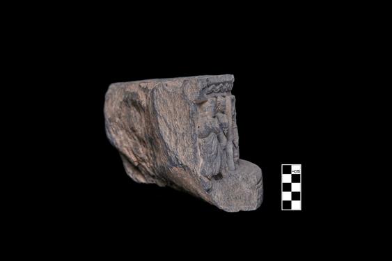 Image of Buddha and devotees