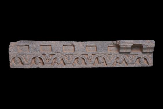 Image of Buddha and devotees