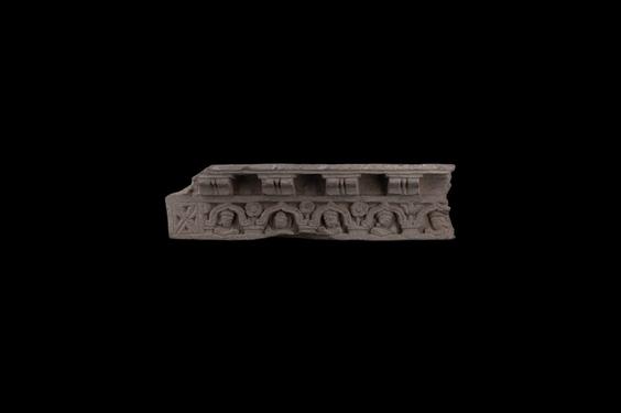 Image of Buddha and devotees