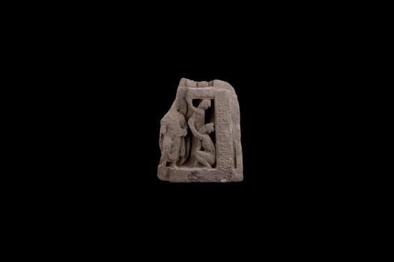 Image of Last Existence: Buddha performing a miracle before the ascetics