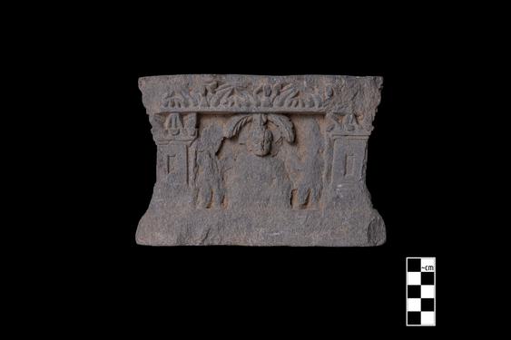 Image of Buddha and devotees