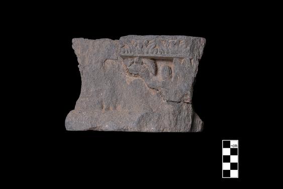 Image of Buddha and devotees