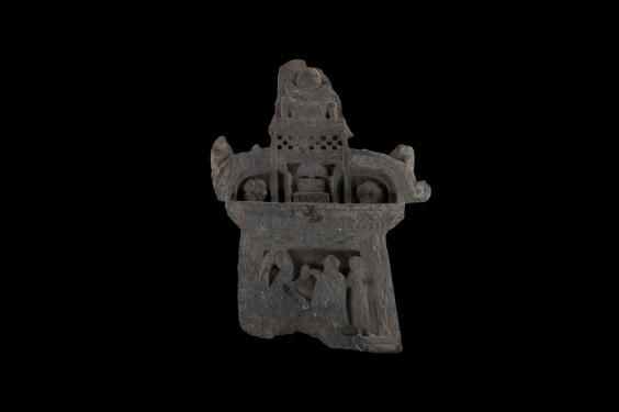 Image of Last Existence: Visit to the Ascetic; scene of adoration