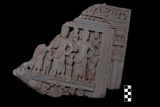 Image of Previous Births: Dīpaṃkara Legend; Bodhisattvas with devotees