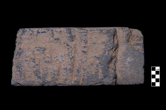 Image of Buddha and male devotee