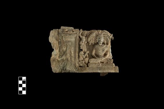 Image of Last Existence: The Gods entreat the Buddha to preach