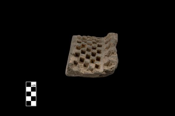 Image of Chequered grid with alternating relief squares