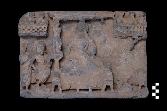 Image of Bodhisattva in Tuṣita Heaven