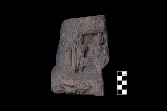 Image of Buddha and devotees